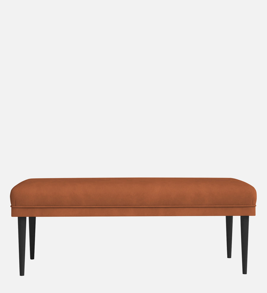 Summer Fabric Bench In Safforn Orange Colour - Febonic Living