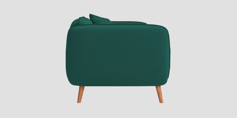 Zia Fabric 3 Seater Sofa In Sage Green Colour - Febonic Living