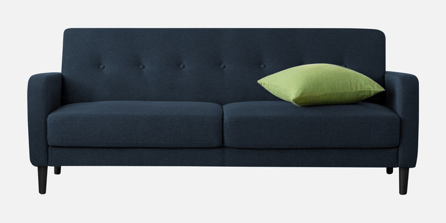 Marq Fabric 3 Seater Sofa In Denim Blue Colour - Febonic Living
