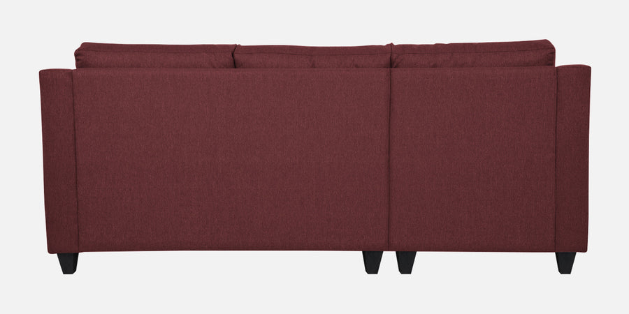 Welly Fabric Rhs Sectional Sofa 2 Lounger In Blaze Red Colour - Febonic Living