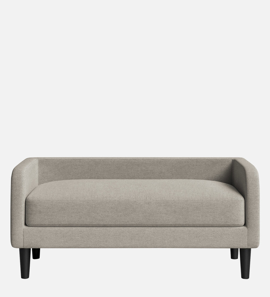 Maya Fabric Bench In Ash Grey Colour - Febonic Living