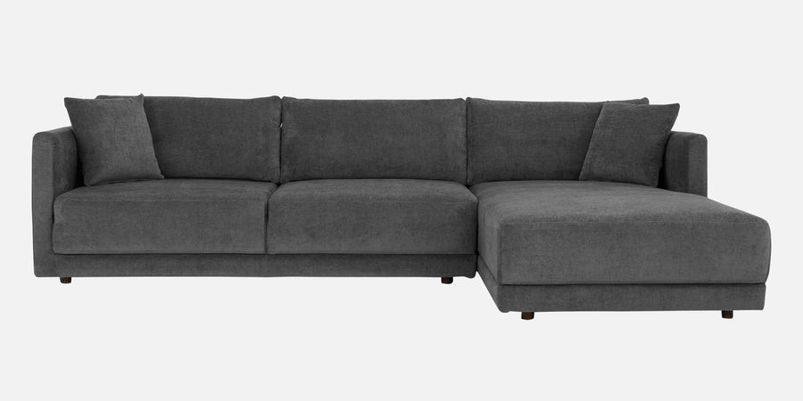 Northern Fabric Lhs Sectional Sofa 3 Lounger In Charcoal Grey Colour - Febonic Living