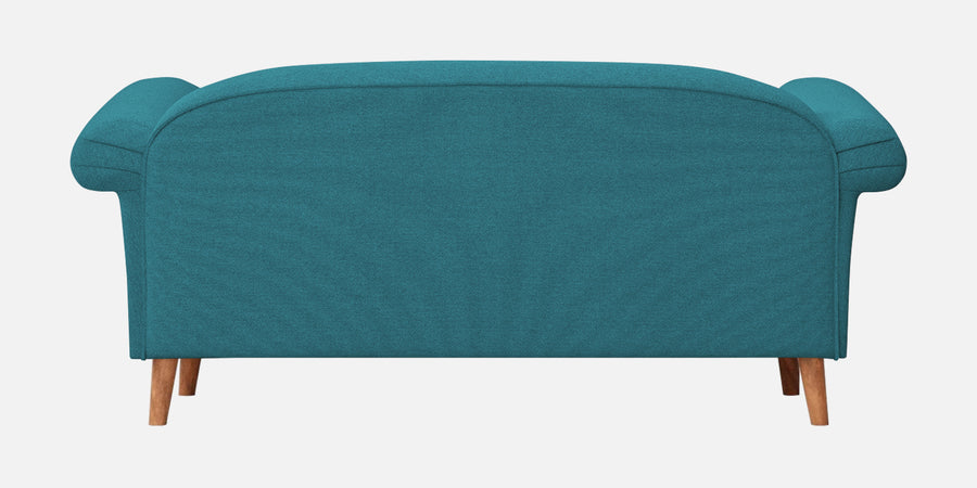 Barber Fabric 2 Seater Sofa In Water Blue Colour - Febonic Living