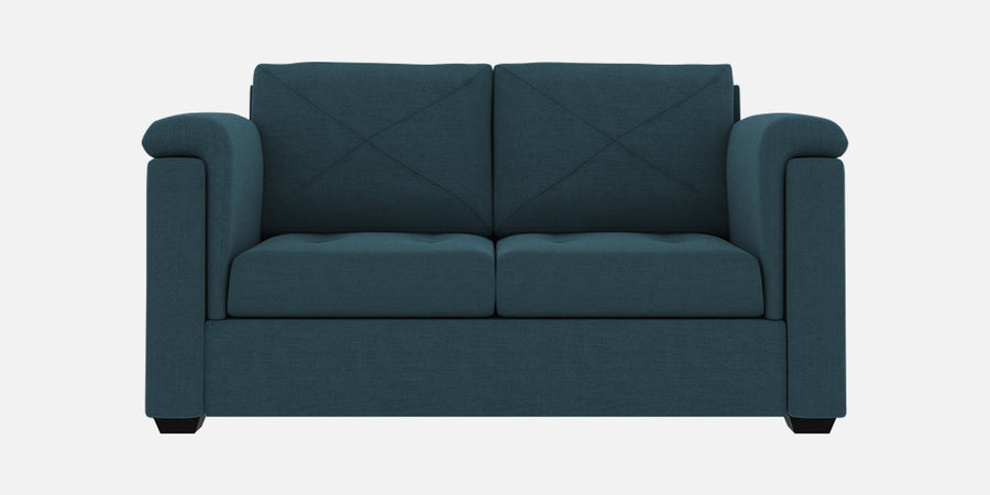 Andres Fabric 2 Seater Sofa In Harbour Blue Colour - Febonic Living