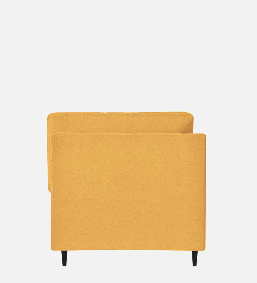 Jonze Velvet Rhs Chaise Lounger In Turmeric Yellow Colour - Febonic Living