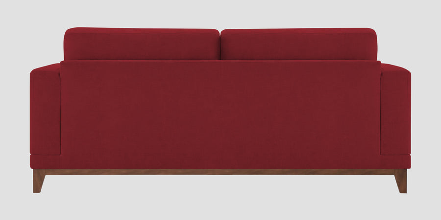 Esha Fabric 2 Seater Sofa In Chilli Red Colour - Febonic Living