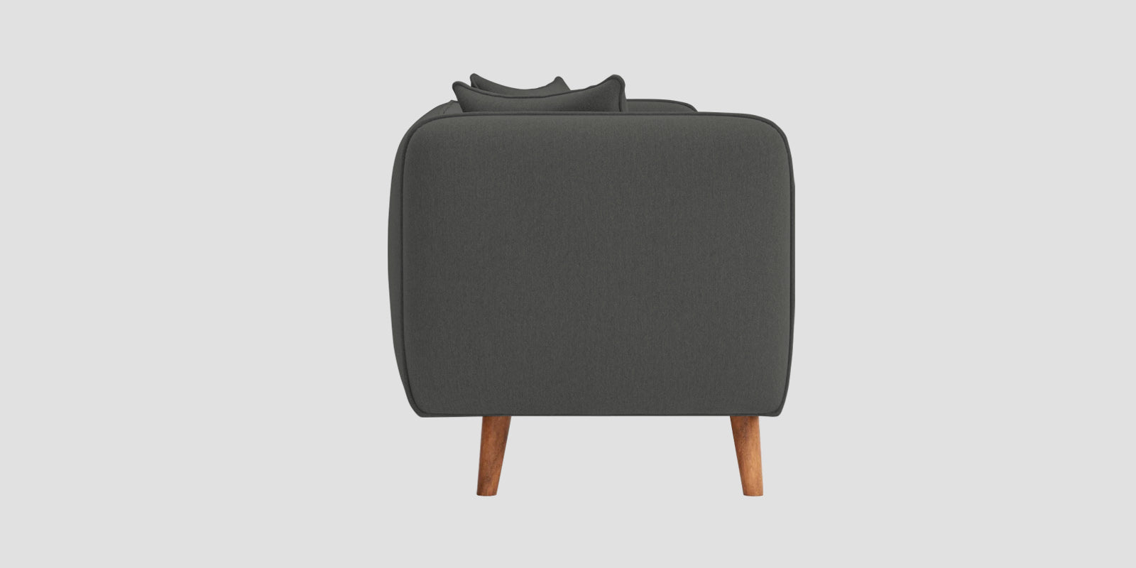Reva Fabric 2 Seater Sofa In Stone Grey Colour - Febonic Living