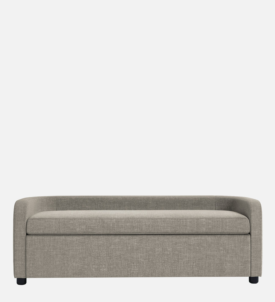 Cooper Fabric Storage Bench In Ash Grey Colour - Febonic Living