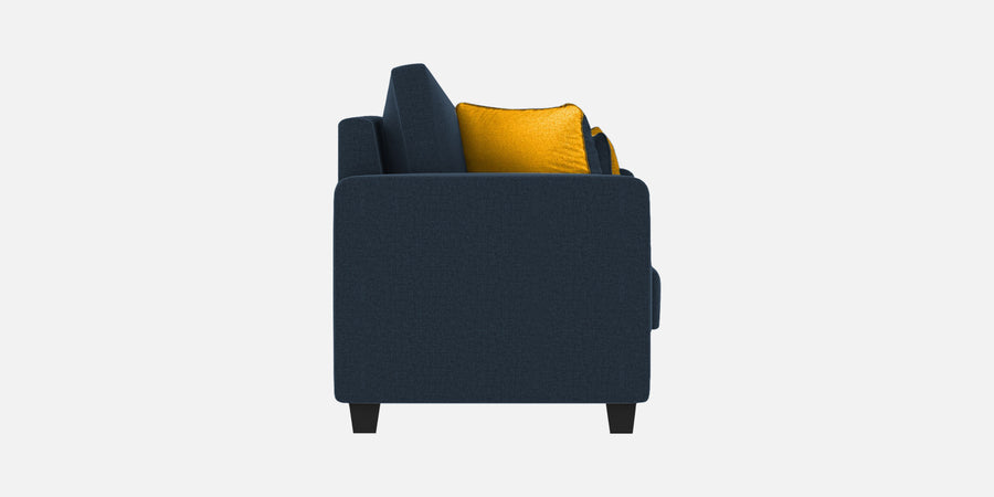 Nabi Fabric 3 Seater Sofa In Denim Blue Colour - Febonic Living