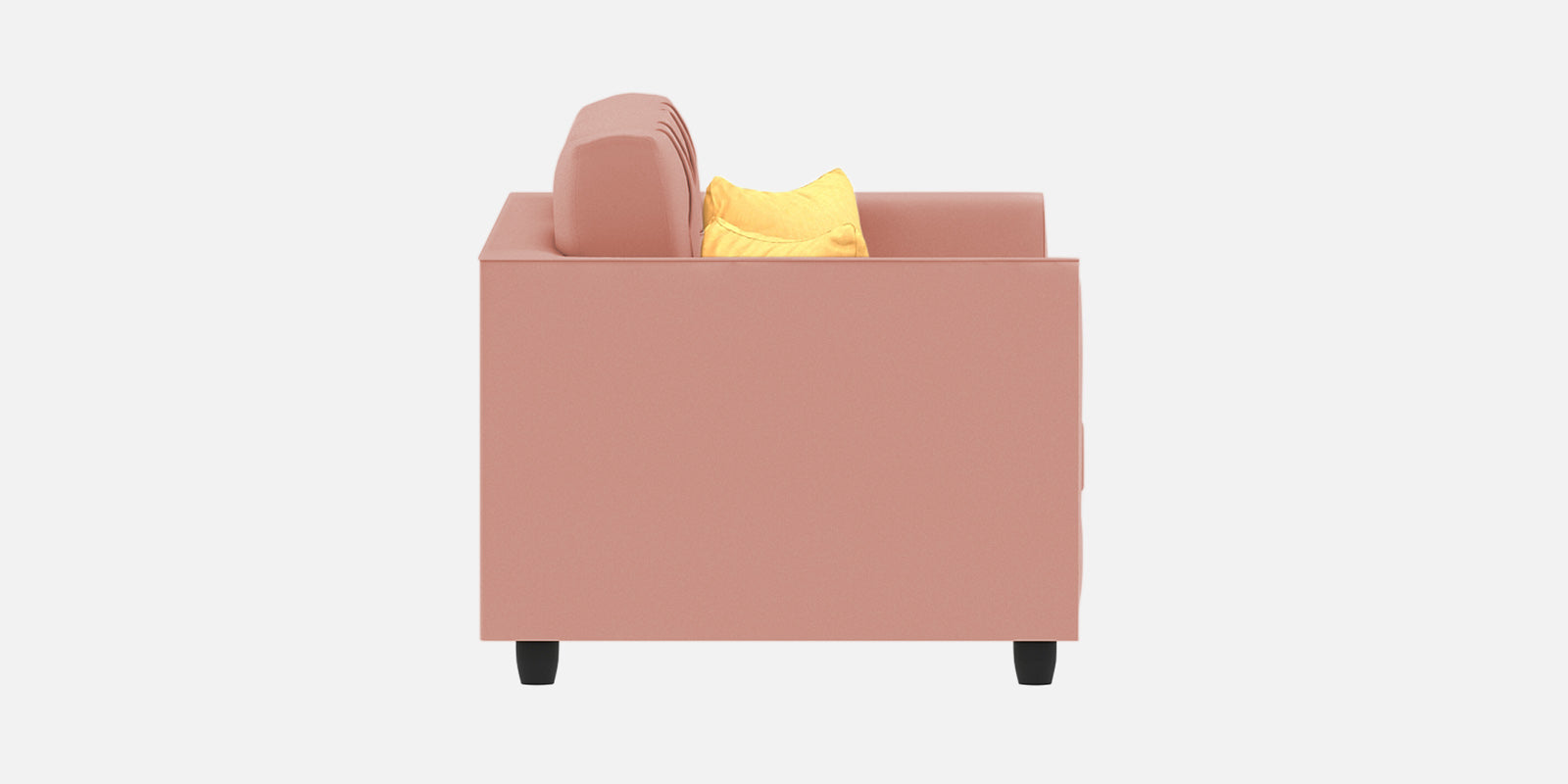 Nestin Velvet 2 Seater Sofa in Blush Pink Colour