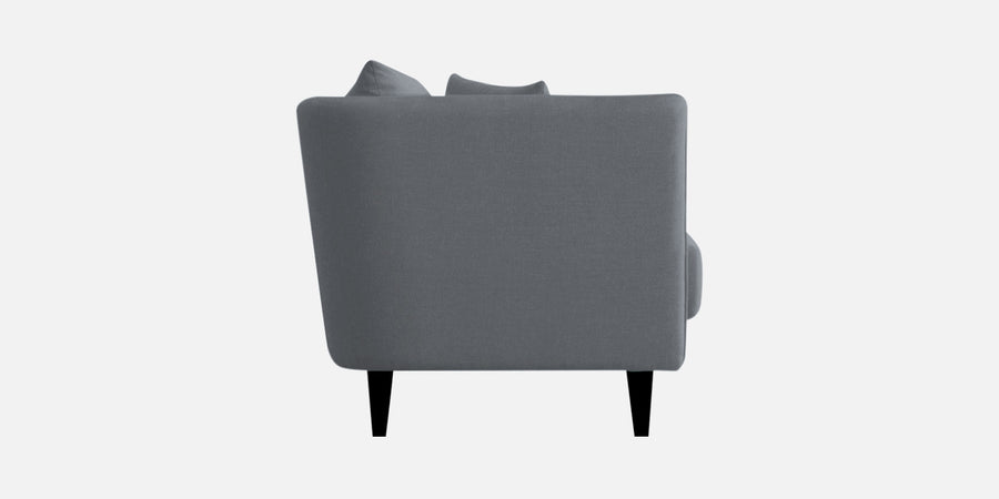 Norway Velvet 3 Seater Sofa In Pubble Grey Colour - Febonic Living