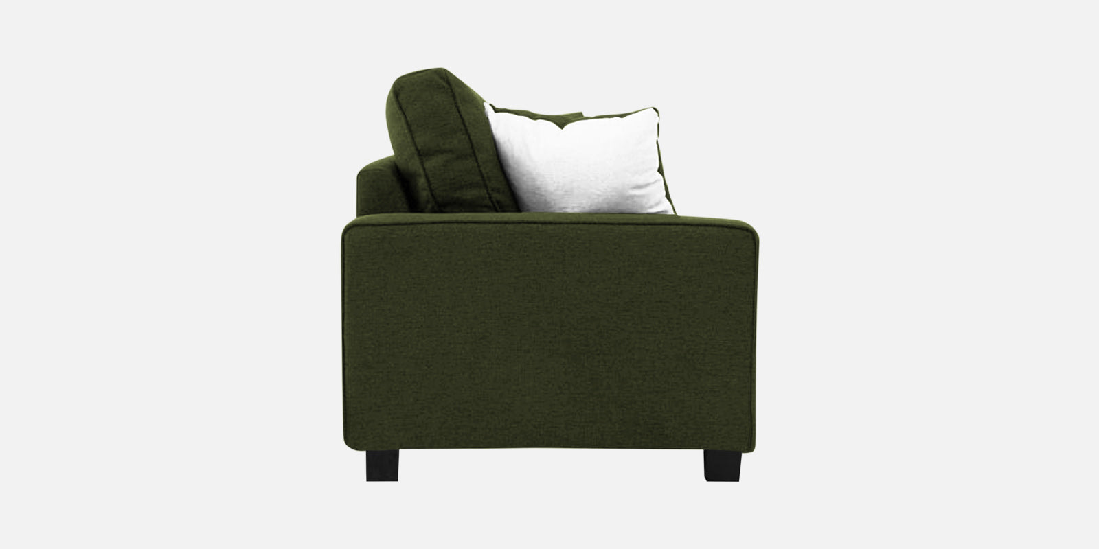 Ladybug Fabric 2 Seater Sofa In Olive Green Colour