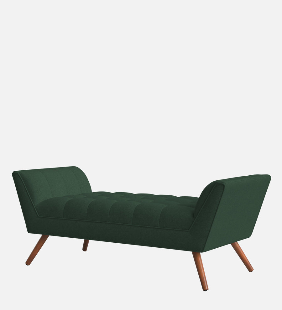 Cartes Velvet Bench In Amazon Green Colour - Febonic Living