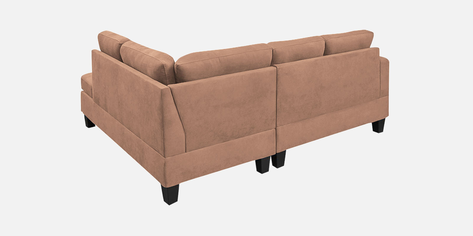 Thomas Fabric LHS Sectional Sofa (2+Lounger) in Cosmic Beige Colour