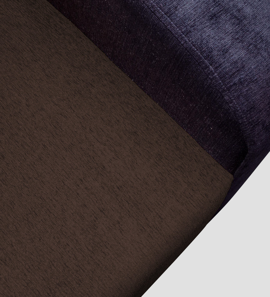 Alex Fabric 1 Seater Sofa In Coffee Brown Colour - Febonic Living