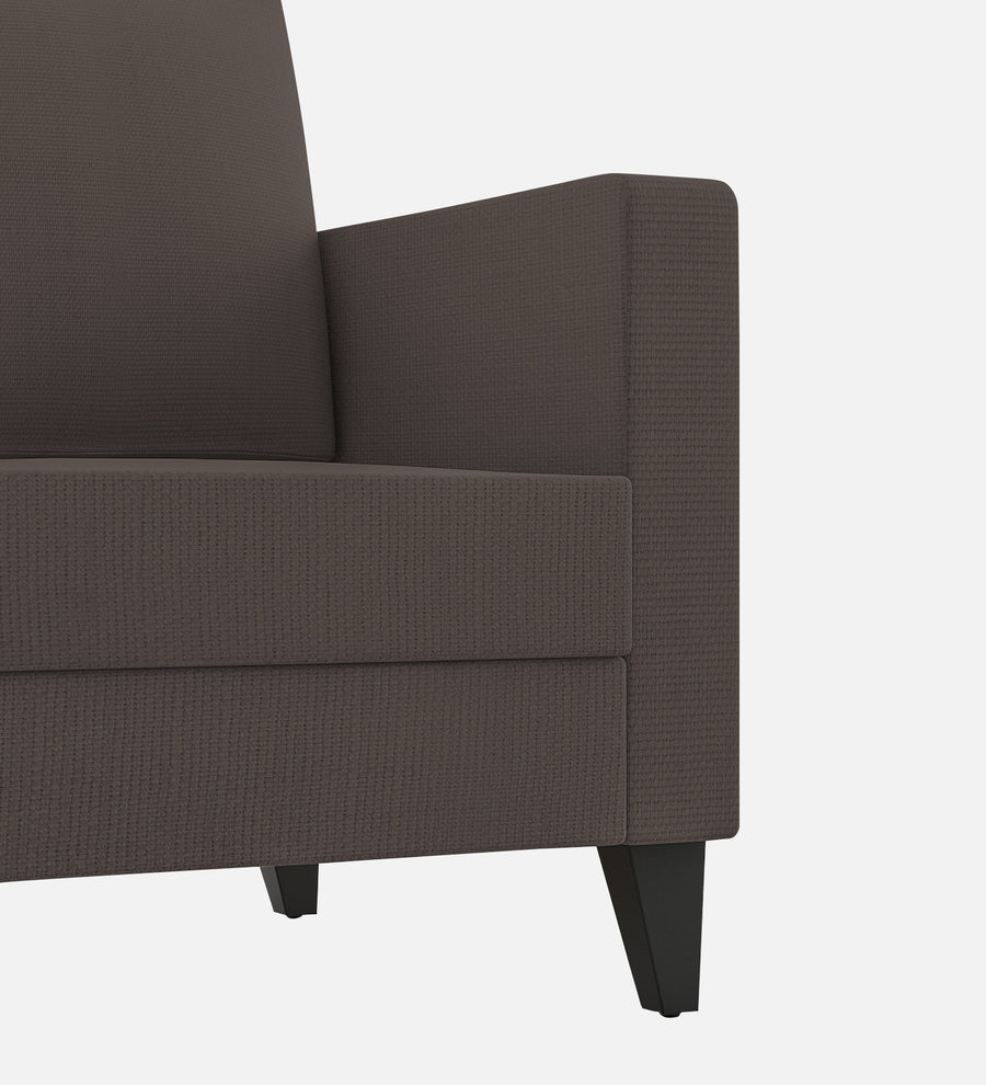 Nori Fabric 1 Seater Sofa In Caspa Brown Colour - Febonic Living