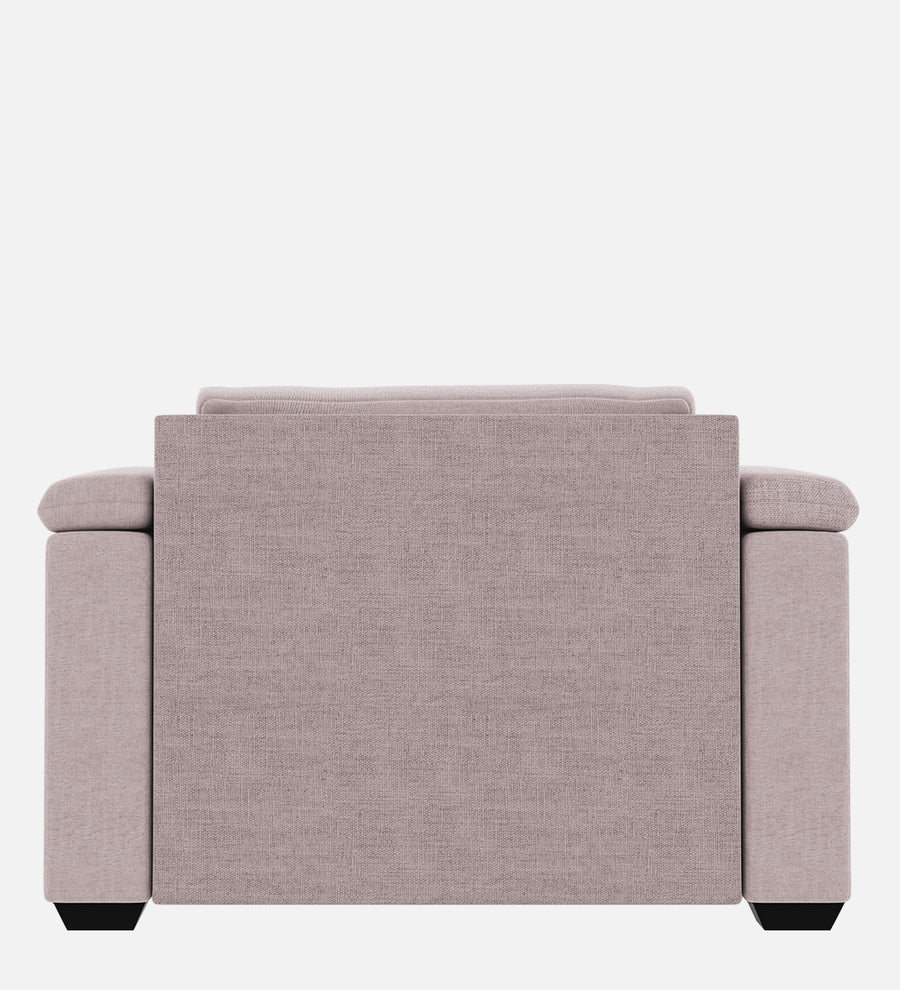 Andres Fabric 1 Seater Sofa In Orchid Beige Colour - Febonic Living