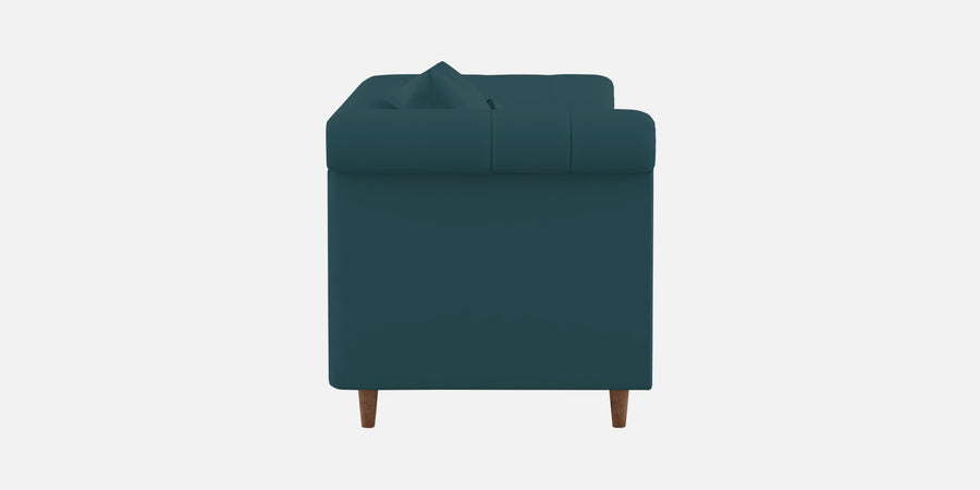 Rubi Velvet 3 Seater Sofa In Arabian Green Colour - Febonic Living