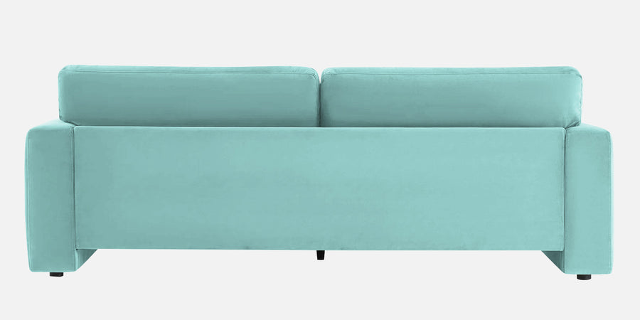 Kosta Velvet 3 Seater Sofa In Barmunda Aqua Colour - Febonic Living
