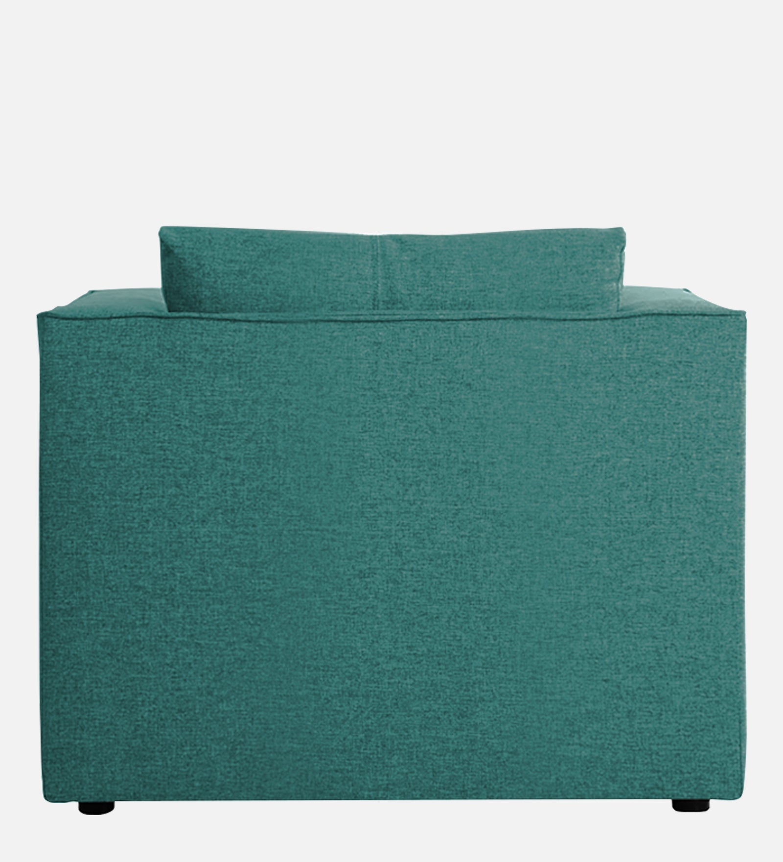 Kenia Fabric 1 Seater Convertible Sofa Cum Bed in Sea Green Colour