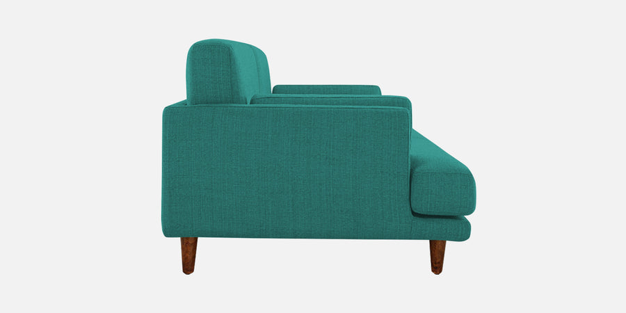Ricky Fabric 3 Seater Sofa In Sea Green Colour - Febonic Living