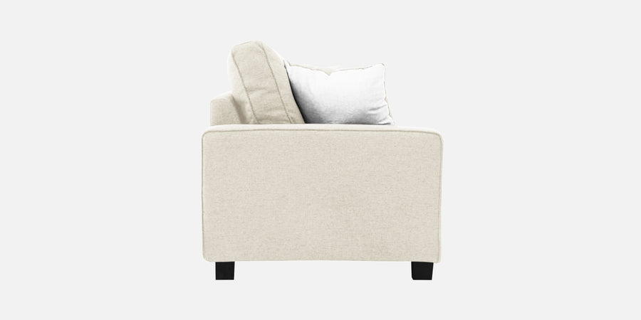 Ladybug Fabric 3 Seater Sofa In Ivory Cream Colour - Febonic Living