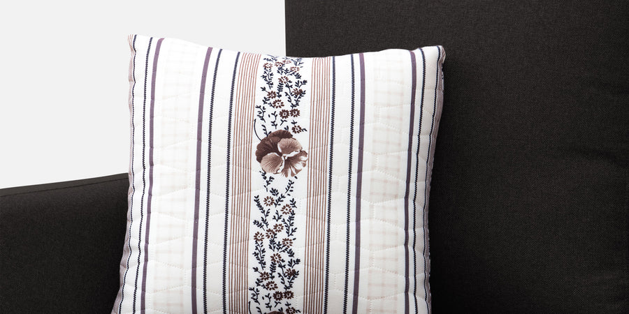 Kevin Fabric 2 Seater Sofa In Cara Brown Colour - Febonic Living