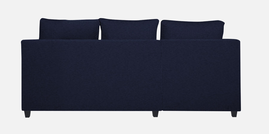 Nebula Fabric Rhs Sectional Sofa 2 Lounger In Royal Blue Colour - Febonic Living