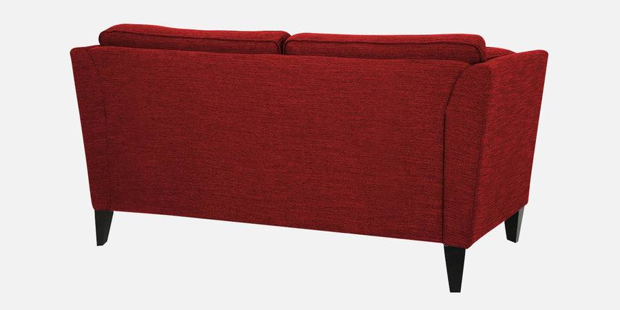 Nigar Fabric 2 Seater Sofa In Blood Maroon Colour - Febonic Living