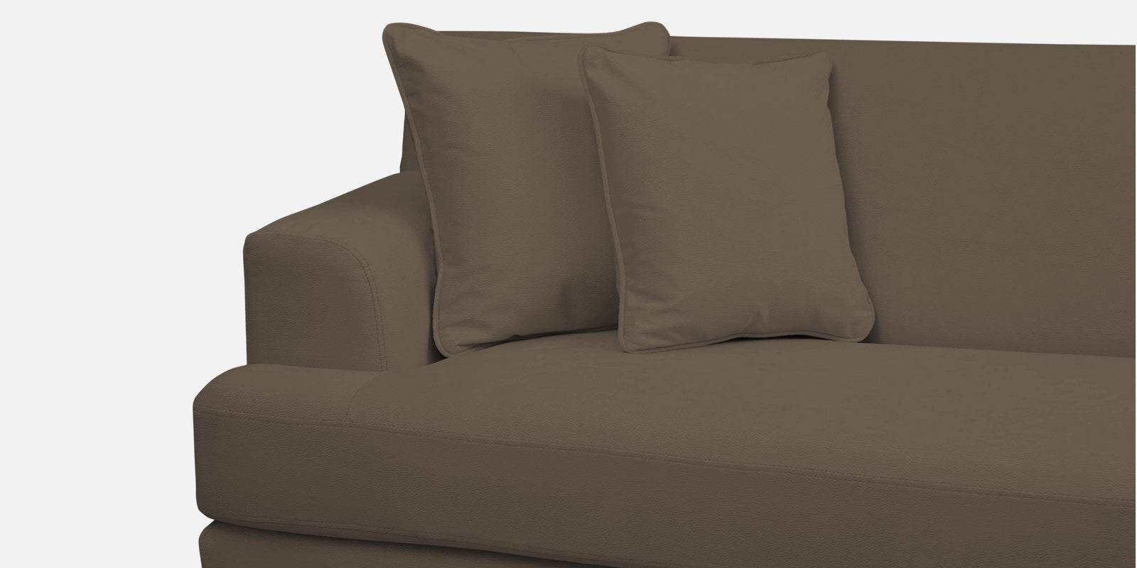 Woody Fabric 3 Seater Sofa in Broco Dust Colour