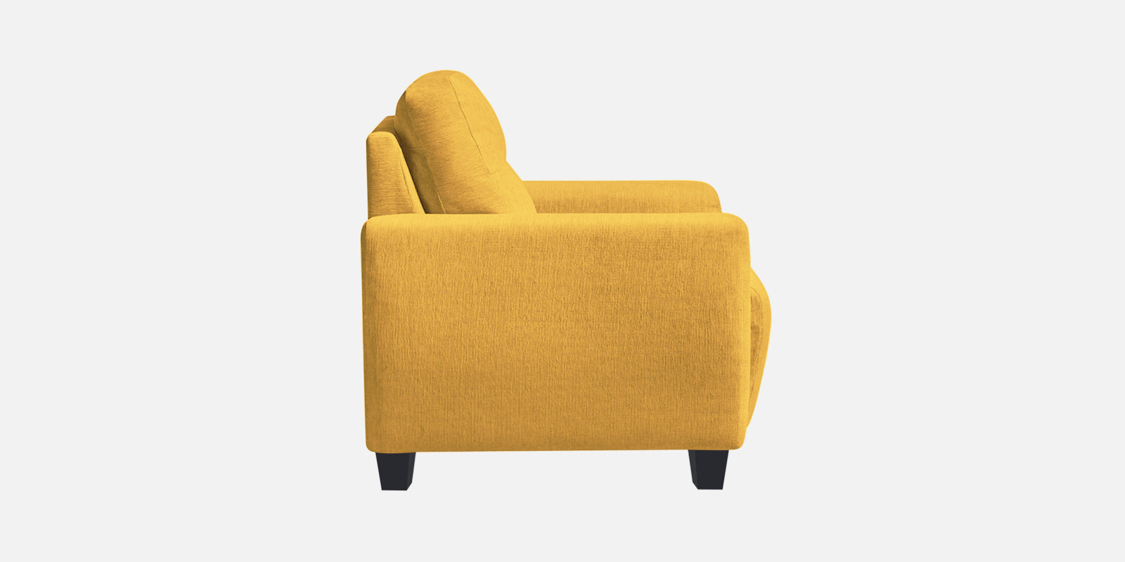 Bakadi Fabric 2 Seater Sofa in Bold Yellow Colour