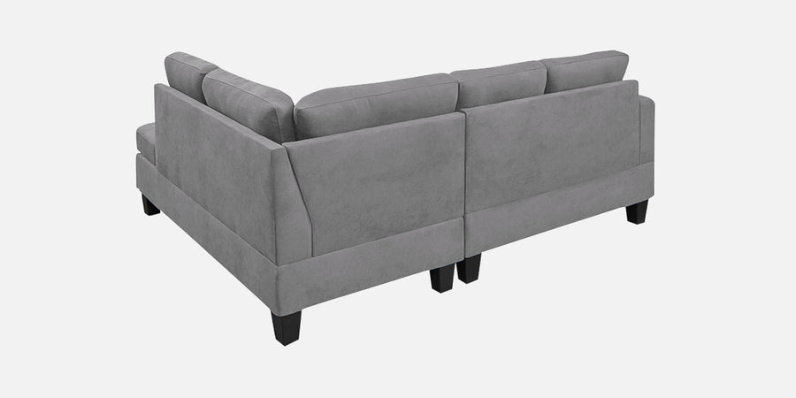 Thomas Fabric Lhs Sectional Sofa 2 Lounger In Lit Grey Colour - Febonic Living