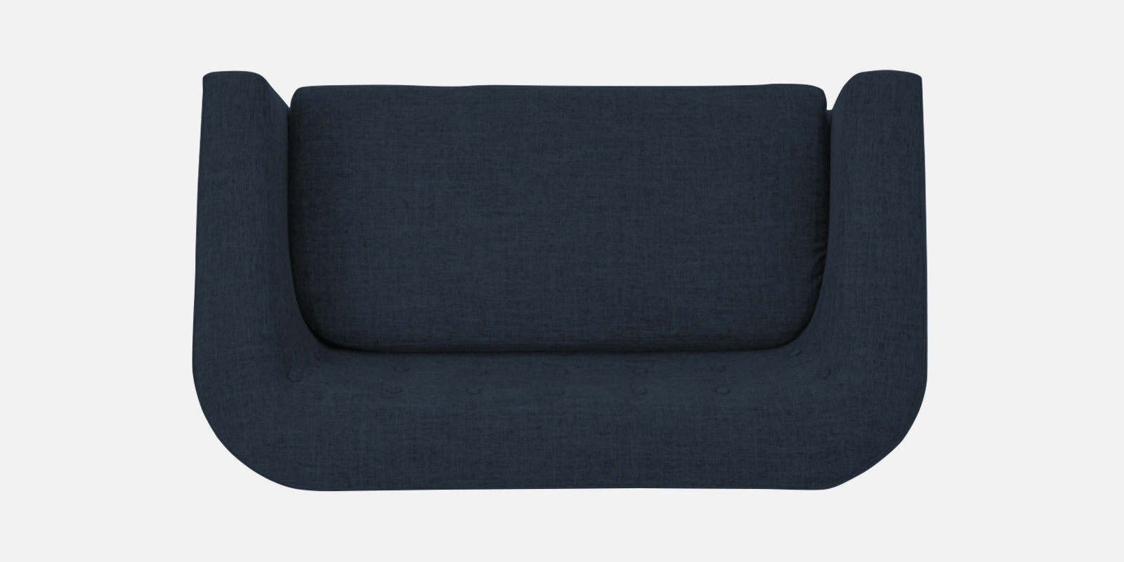 Casper Fabric 2 Seater Sofa in Denim Blue Colour