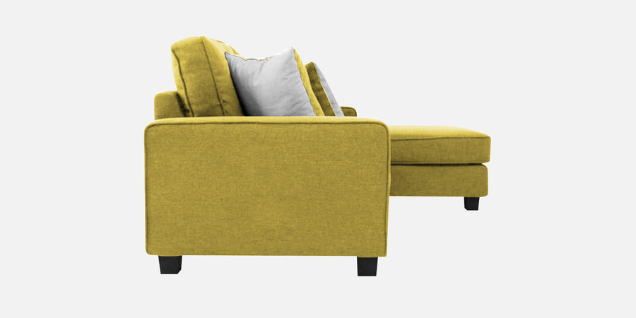 Ladybug Fabric Lhs Sectional Sofa 3 Lounger In Parrot Green Colour - Febonic Living