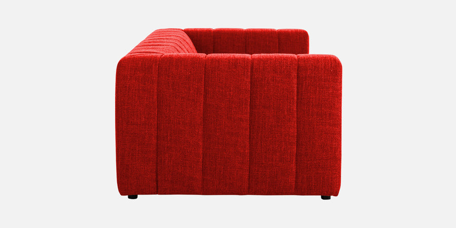 Lara Fabric 2 Seater Sofa In Ruby Red Colour - Febonic Living