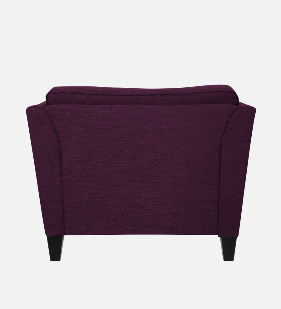 Nigar Fabric 1 Seater Sofa In Greek Purple Colour - Febonic Living