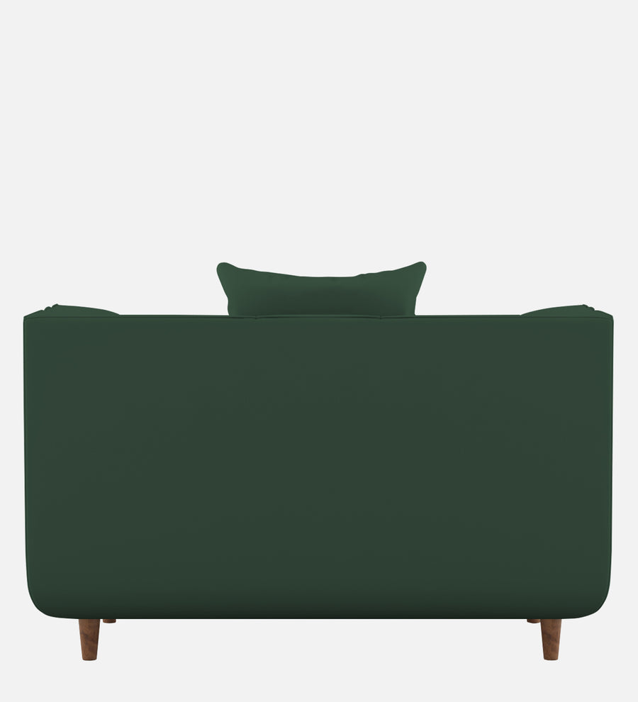 Sumo Velvet 1 Seater Sofa In Amazon Green Colour - Febonic Living