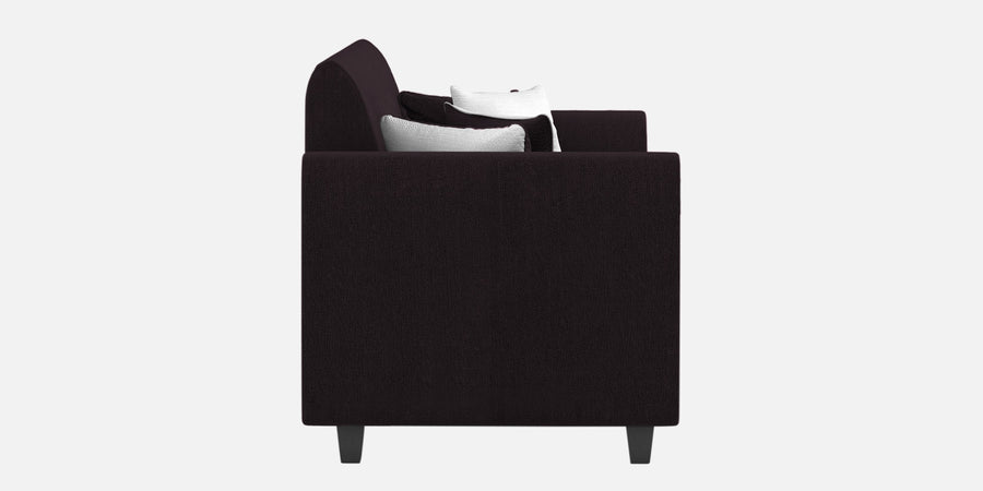 Denmark Fabric 3 Seater Sofa In Cara Brown Colour - Febonic Living