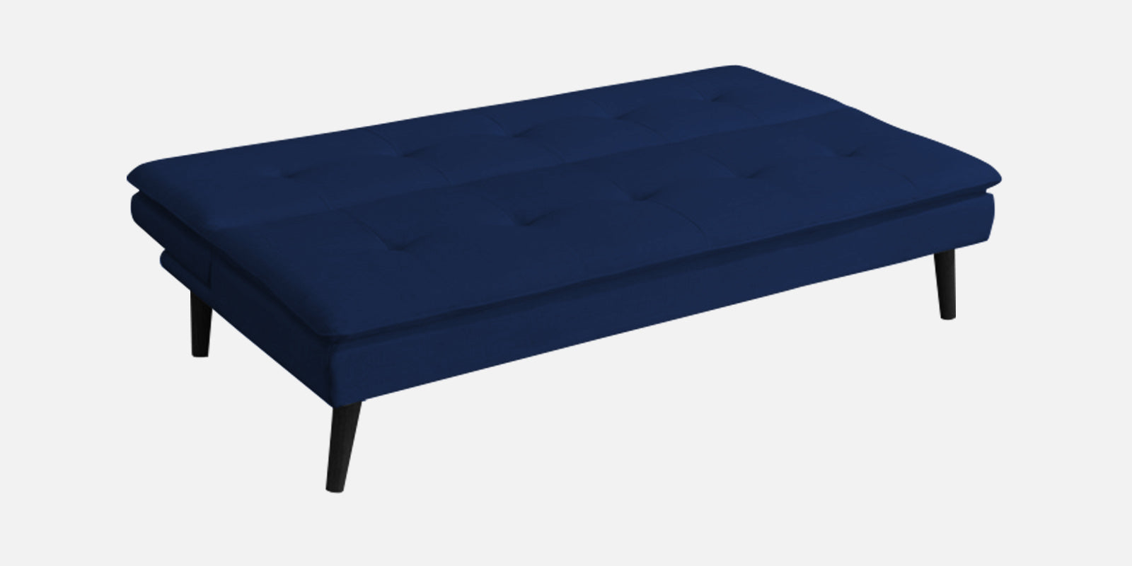 Toner Fabric Convertible Sofa Cum Bed In Royal Blue Colour