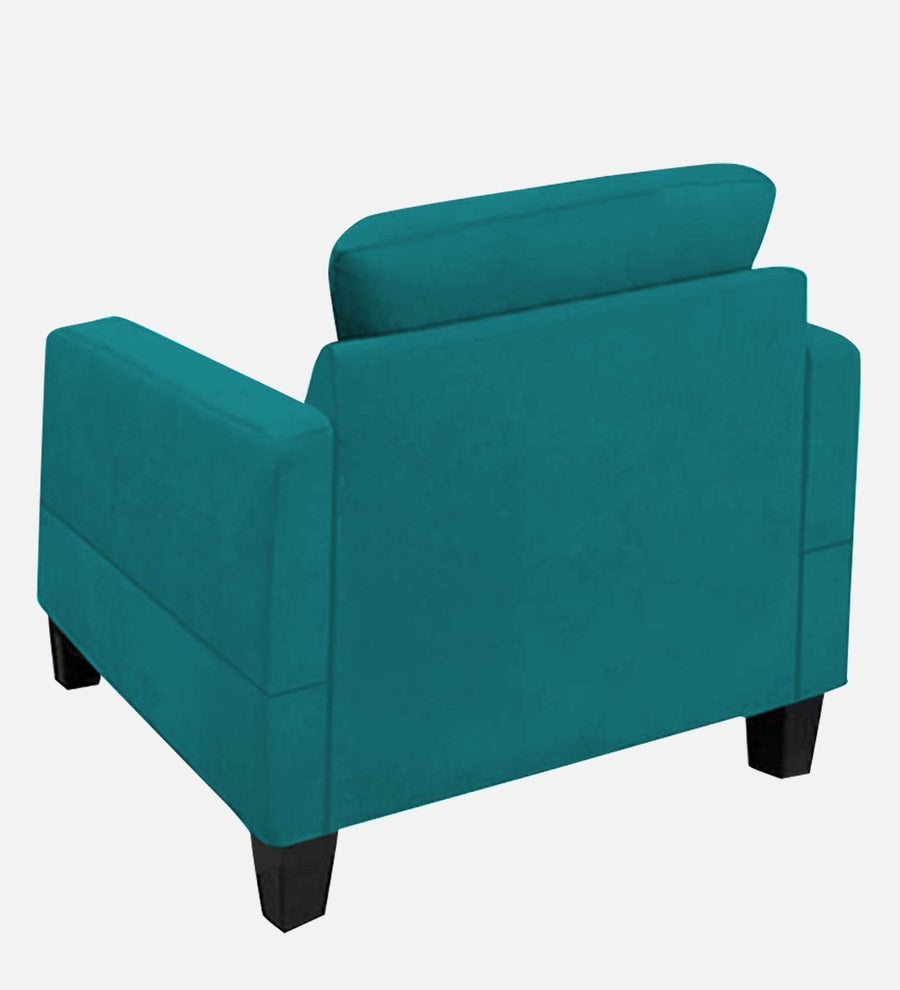 Thomas Fabric 1 Seater Sofa In Sea Green Colour - Febonic Living