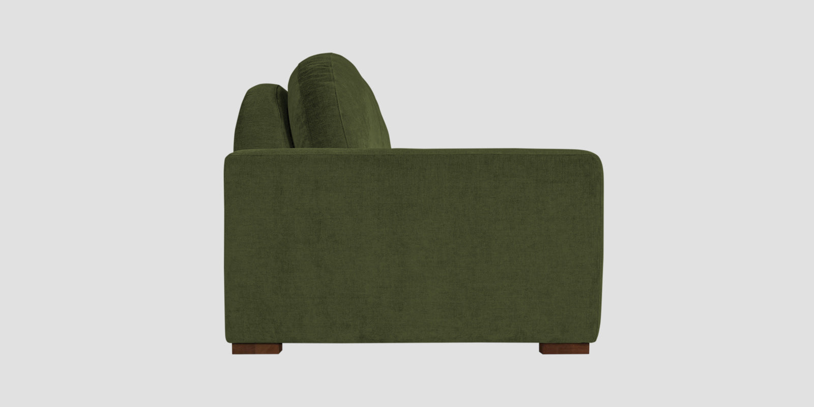 Dara Fabric 2 Seater Sofa In Olive Green Colour