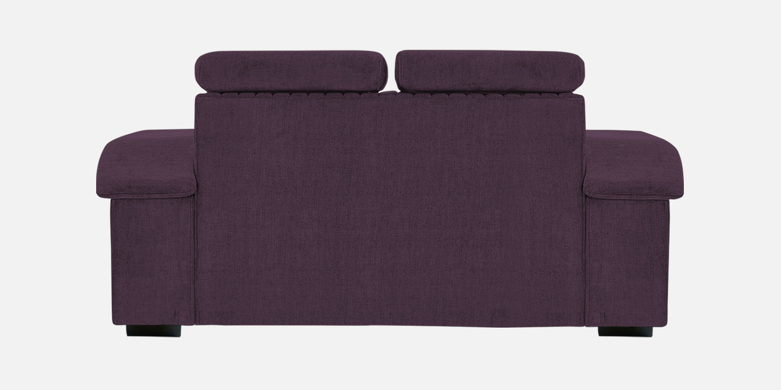 Draco Fabric 2 Seater Sofa In Greek Purple Colour