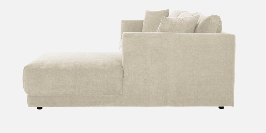 Northern Fabric Lhs Sectional Sofa 3 Lounger In Ivory Beige Colour - Febonic Living