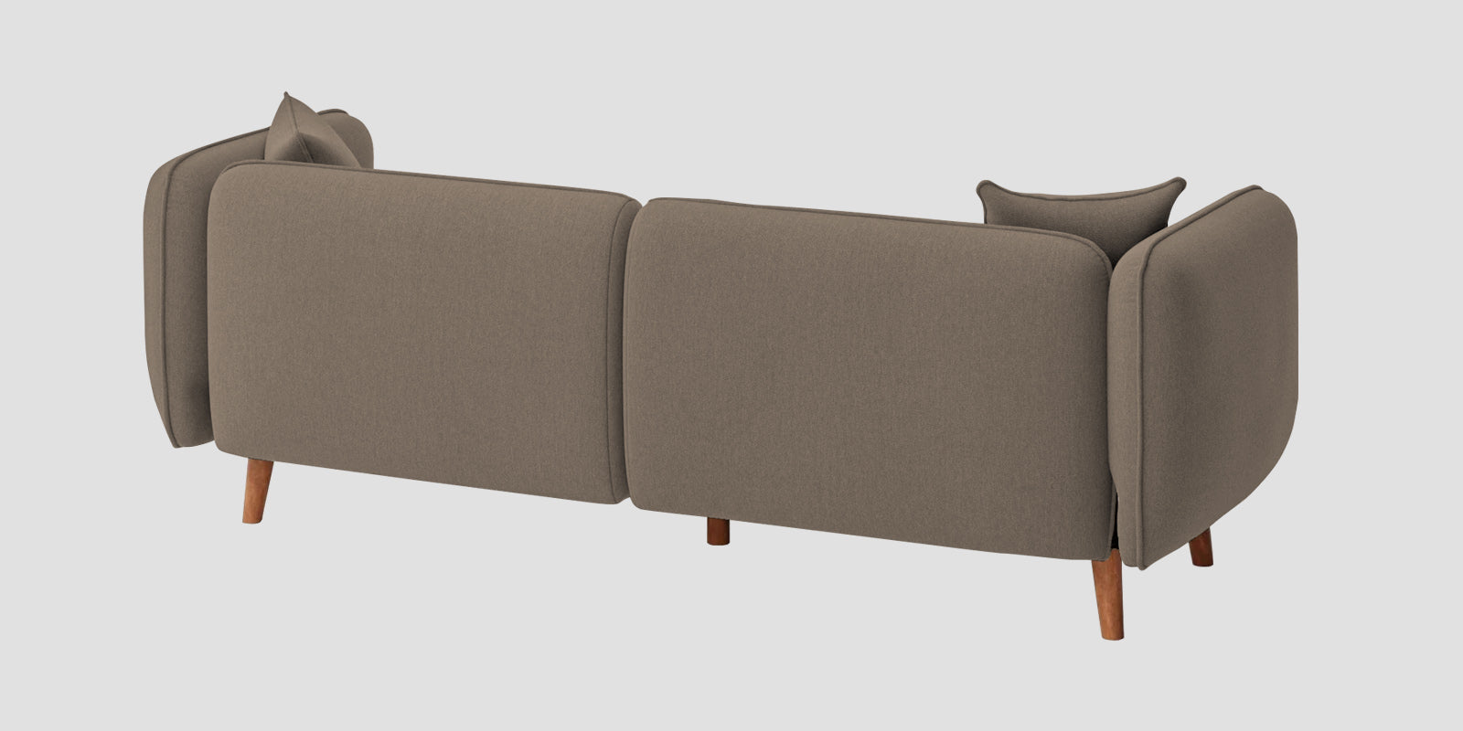 Reva Fabric 3 Seater Sofa In Hazel Beige Colour - Febonic Living