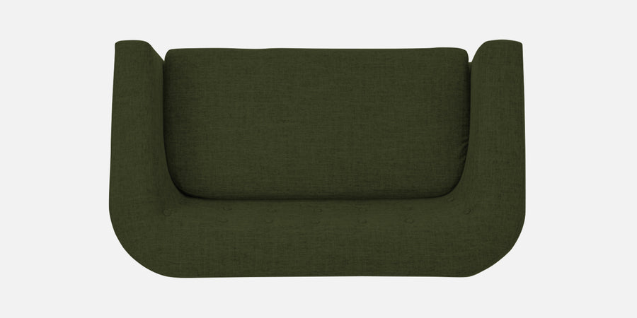 Casper Fabric 2 Seater Sofa In Olive Green Colour - Febonic Living