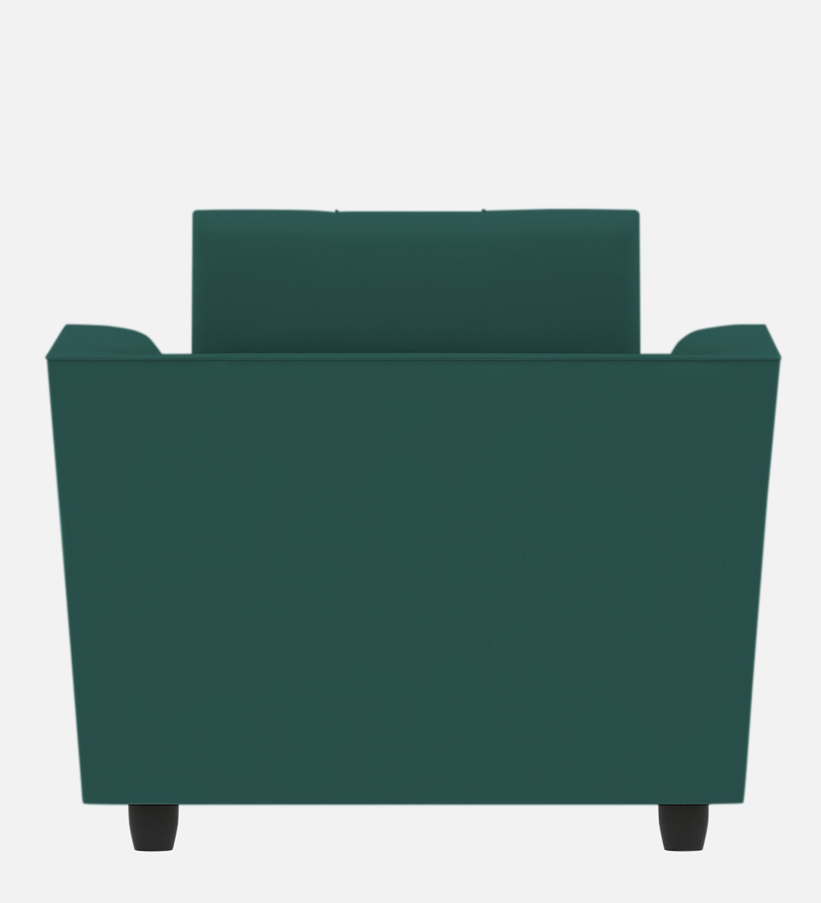 Nestin Velvet 1 Seater Sofa in Pine Green Colour