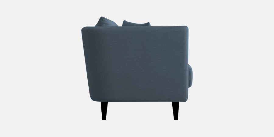 Norway Velvet 3 Seater Sofa In Oxford Blue Colour - Febonic Living