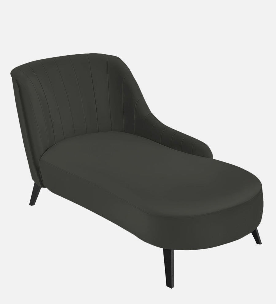 Flora Velvet Rhs Chaise Lounger In Hory Grey Colour - Febonic Living