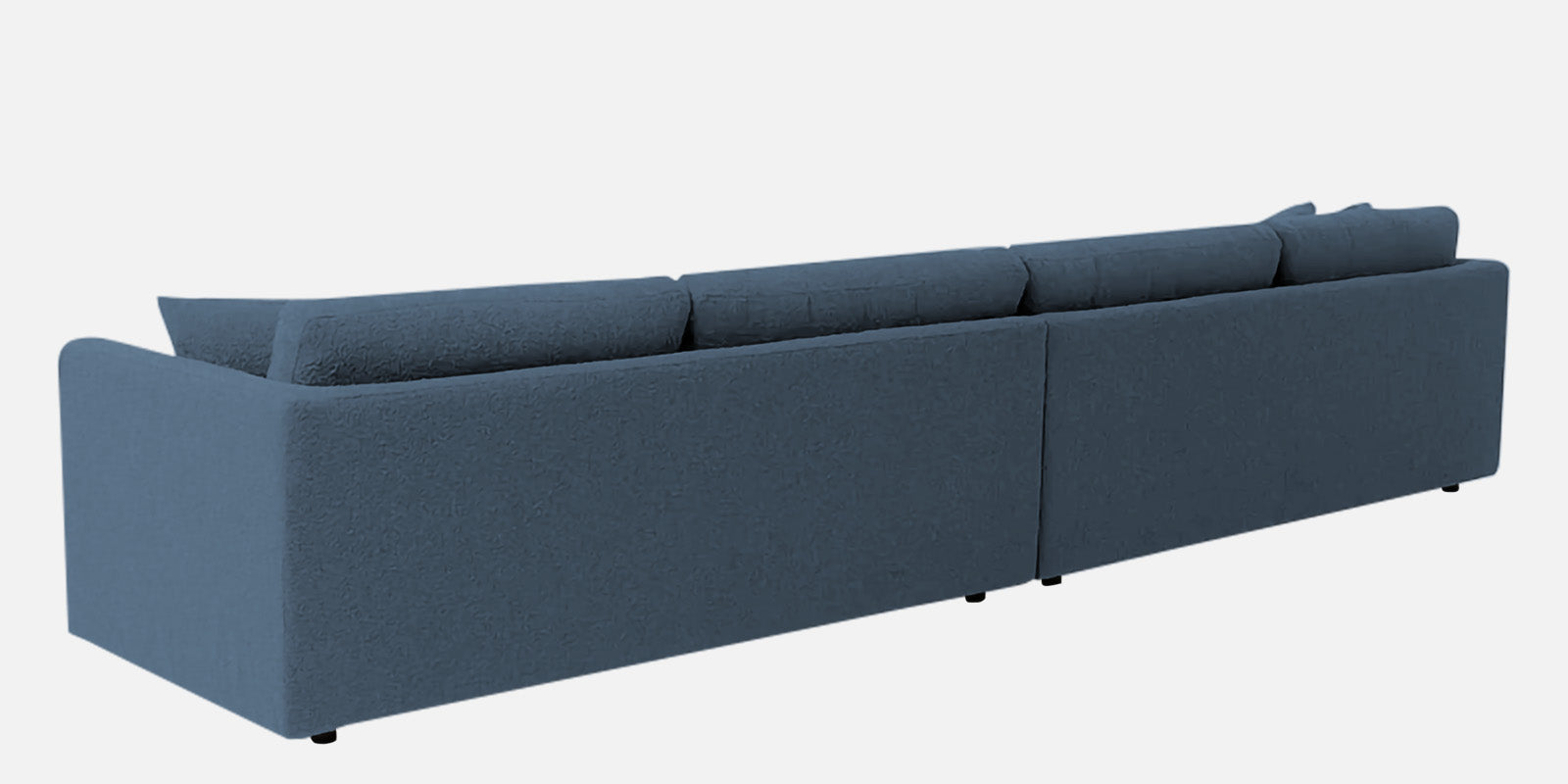 Casso Velvet 4 Seater Sofa in Oxford Blue Colour