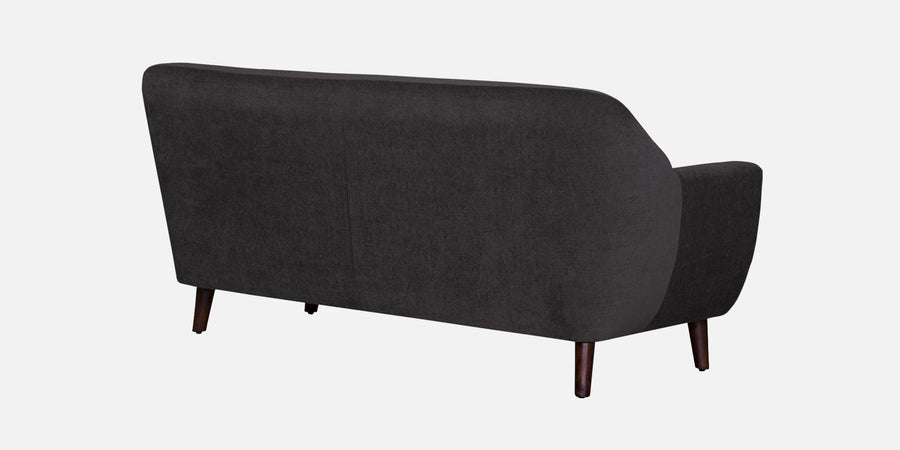 German Fabric 3 Seater Sofa In Maba Grey Colour - Febonic Living